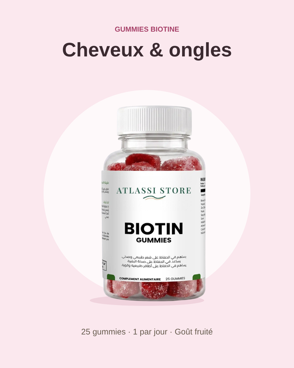 Gummies Biotine – Cheveux & Ongles