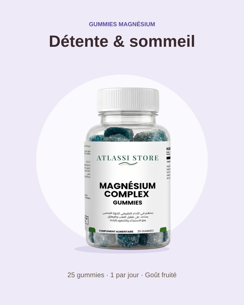 Gummies Magnésium Atlassi Store – Détente & sommeil