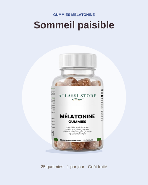 Gummies Mélatonine Atlassi Store – Sommeil paisible
