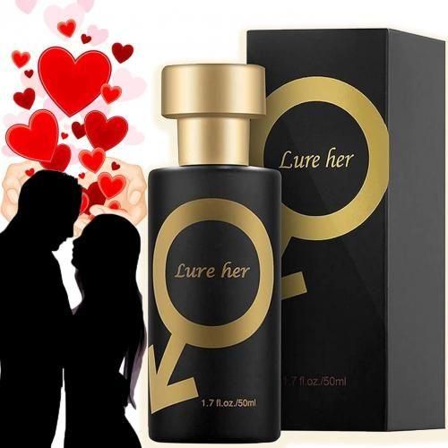 قنينة عطر Lure Her بالأسود والدهبي
